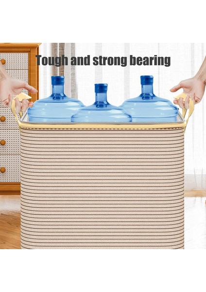 Giysi Saklama Torbaları, Çift Yönlü Fermuarlı Büyük Saklama Torbaları, Katlanabilir Saplı Taşıma Çantaları, Giysi, Nevresim, Yorgan, Battaniye ve Oyuncaklar Için Saklama Kapları (Yurt Dışından) fırsatları