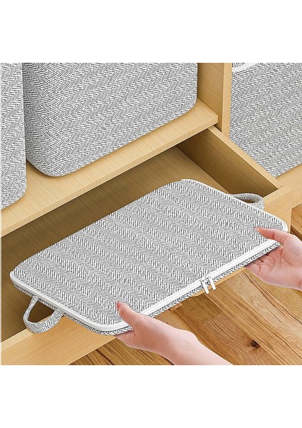 Fermuarlı Giysiler Için Saklama Torbaları Taşınabilir Saklama Katlanabilir Dolap Organizatör Taşıma Saplı Saklama Kapları Giysi, Battaniye, Çarşaf, Yastık ve Oyuncaklar Için Dolap (Yurt Dışından) fırsatları