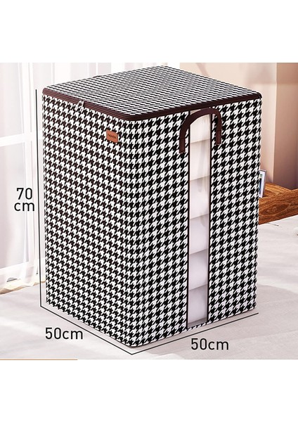 Saklama Çantası Taşıma Kutuları Çay Elbiseleri Için Büyük Kapasiteli Zanaat Odaları Çamaşır Dolabı Için Fermuarlı Yatak Ev Yorgan Yastık (19.69''X19.69''X27.56'') (Yurt Dışından)