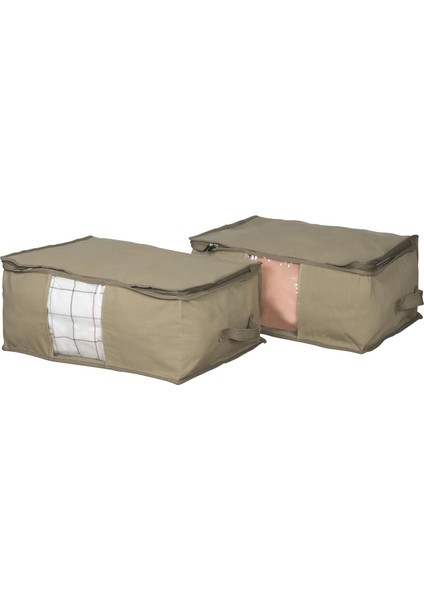 Ev Eşyaları Sedir Saklama Torbaları, 18 x 14 x 8 Inç 2pc Set (1 Paket) (Yurt Dışından) fırsatları