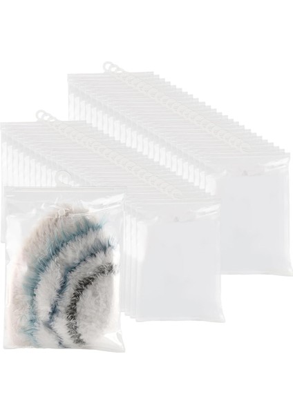 50 Paket Asılı Saklama Torbaları, 8,6 × 12,6 Inç Askılı Şeffaf Plastik Torbalar, Sınıf Kütüphanesi Okul Malzemeleri Ev Eczane Kullanımı Için Büyük Kancalı (Yurt Dışından)
