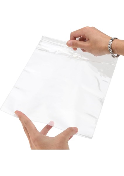 50 Paket Asılı Saklama Torbaları, 8,6 × 12,6 Inç Askılı Şeffaf Plastik Torbalar, Sınıf Kütüphanesi Okul Malzemeleri Ev Eczane Kullanımı Için Büyük Kancalı (Yurt Dışından) fırsatları