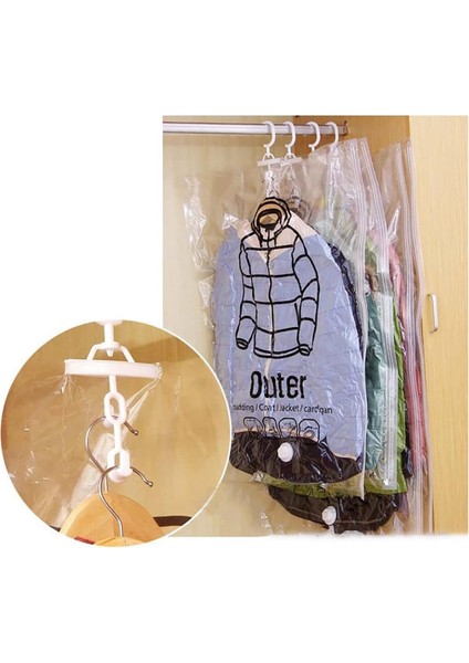 2023 Yeni Asılı Vakum Saklama Torbaları, Yeniden Kullanılabilir Asılı Sıkıştırılabilir Saklama Torbası El Pompalı Uzay Tasarruf Çantaları, Takım Elbise Ceketleri Için Yükseltme Giy (Yurt Dışından) fırsatları