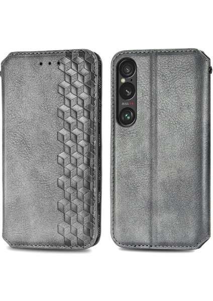 Sony Xperia 1 Vı Için Flip Case Deri Kılıf Kapak Kapak Cüzdan Fonksiyonu (Yurt Dışından)