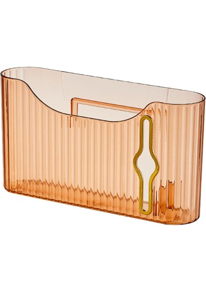 Atık Torbası Saklama Kutusu Yerden Tasarruf Sağlayan Plastik Poşet Dispenseri Banyolar Mutfaklar Tuvaletler Için Sondaj Deliği Gerekmez Atık Torbası Düzenleyici Çöp Torbası Tutacağ (Yurt Dışından)