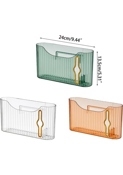 Atık Torbası Saklama Kutusu Yerden Tasarruf Sağlayan Plastik Poşet Dispenseri Banyolar Mutfaklar Tuvaletler Için Sondaj Deliği Gerekmez Atık Torbası Düzenleyici Çöp Torbası Tutacağ (Yurt Dışından) fırsatları