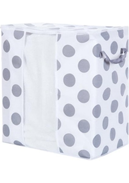 Saklama Çantaları Elbise Saklama Kutuları Katlanabilir Battaniye Saklama Kapları Kulplu Kutu Keten Saklama Dolabı Için Büyük Kapasiteli Organizatör Kutuları Giyim Yastıkları Battan (Yurt Dışından)