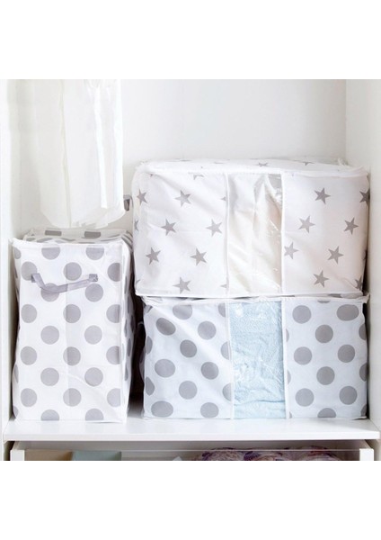 Saklama Çantaları Elbise Saklama Kutuları Katlanabilir Battaniye Saklama Kapları Kulplu Kutu Keten Saklama Dolabı Için Büyük Kapasiteli Organizatör Kutuları Giyim Yastıkları Battan (Yurt Dışından) fiyatları