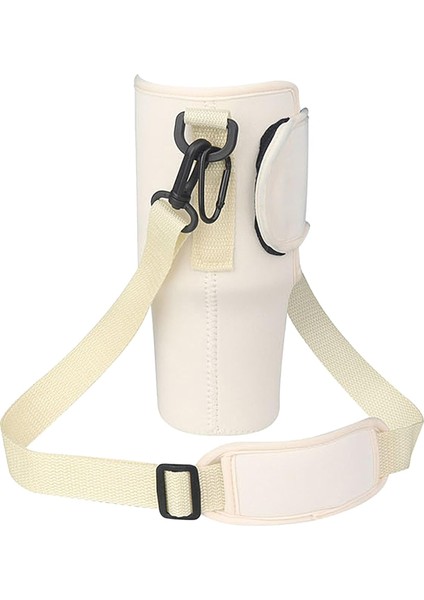 Bardak Taşıyıcı 40OZ Tumbler Saplı Tutucu Ayarlanabilir Omuz Askısı Bağlantı Elemanı Seyahat Su Şişesi Bardak Kol Saklama Taşıma Çantası Tumbler Saklama Çantası (Yurt Dışından)