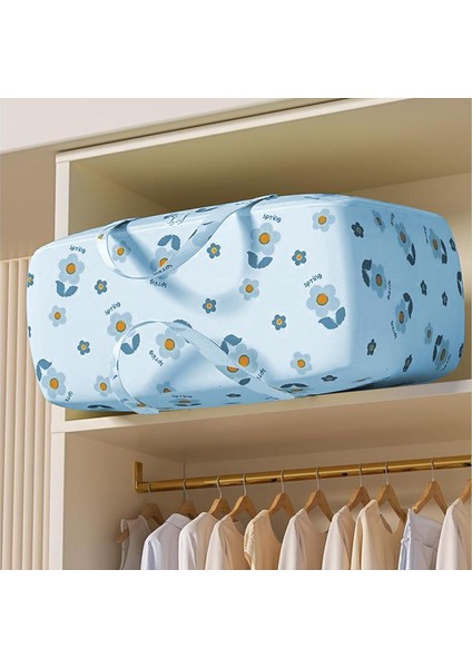 27.55X19.68X11.81 Inç Yorgan Saklama Çantası, Katlanır Organizatör Çantası, Kalınlaştırılmış Malzeme Çift Fermuar, Su Geçirmez ve Güçlü, Hareket, Seyahat ve Üniversite Konaklamalar (Yurt Dışından) fırsatları