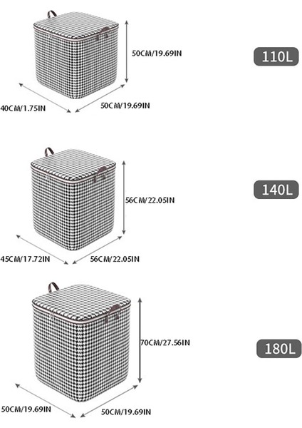 Büyük Kapasiteli Saklama Torbaları, Dalı Taşıma Saplı Taşınabilir Dolap Saklama Kutusu, Giysi Yastığı Yatak Yorganı Için Katlanabilir Saklama Çantası, Ev Seyahati Için Çok Ama (Yurt Dışından) modelleri