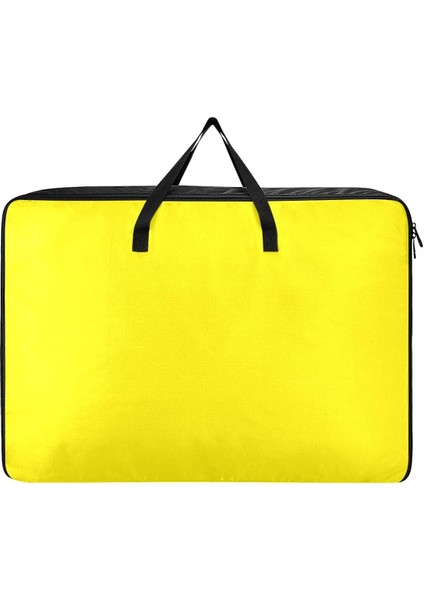 Kanarya Sarısı Saklama Torbaları Sağlam Fermuarlı Taşıma Kutuları Dolap Yorgan, Yastık, Yorgan Için Fermuarlı Saklama Çantası (Yurt Dışından) fiyatları