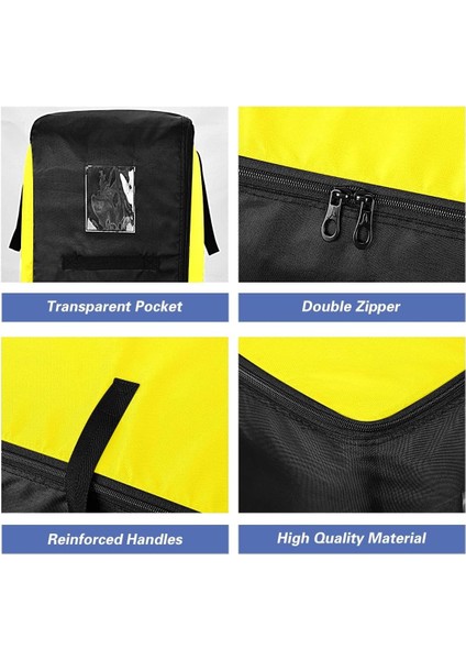 Kanarya Sarısı Saklama Torbaları Sağlam Fermuarlı Taşıma Kutuları Dolap Yorgan, Yastık, Yorgan Için Fermuarlı Saklama Çantası (Yurt Dışından) fırsatları