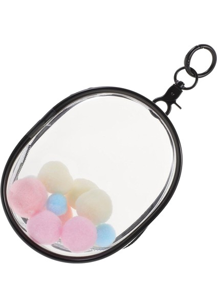 1 Takım Temizle Bebek Vitrin Anahtarlık Pvc Bebek Çantası Takılar Ponponlu Aksiyon Figürü Ekran Çantası Koleksiyon Aksiyon Figürleri Için Taşınabilir Bebek Depolama Organizatör (Yurt Dışından)