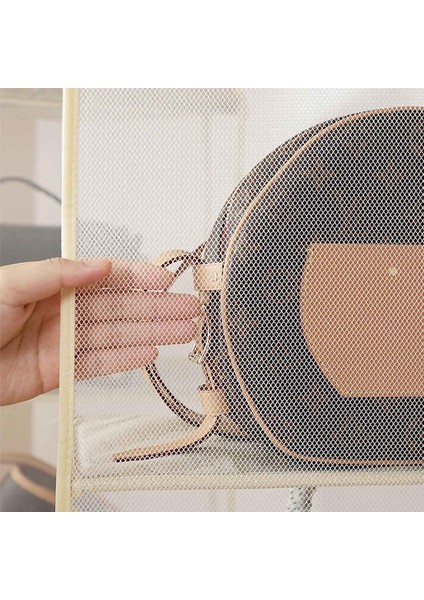 Çanta Depolama Tutucu 2/3/4 Temizle Asılı Raf Aksesuarı Ev Crossbody Çanta Çanta Konteyner Çanta Depolama Tutucu (Yurt Dışından) fırsatları