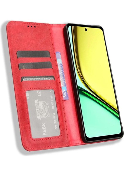 Realme 12 Lite 4g Cüzdan Pu Deri Manyetik Kapatma Için Kılıf (Yurt Dışından) indirimleri