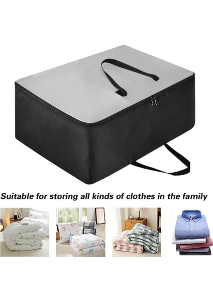 Koyu Gri Saklama Çantası Malzemeleri Sağlam Saplı ve Dalı Fermuarlı Taşıma, Taşıma Için Fermuarlı Saklama Çantası (Yurt Dışından) modelleri