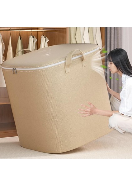 Giysiler Için Büyük Saklama Torbaları Katlanabilir Saklama Kutuları Dolap Organizatörü Çift Fermuarlı Yorgan Saklama Çantası Yatağın Altında Saklama Hareketli Çantalar Saklama Için (Yurt Dışından) fiyatları