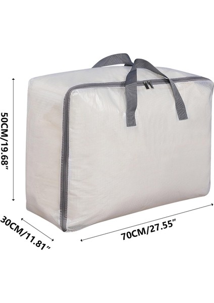 Çift Fermuarlı Temiz Saklama Torbaları Su Geçirmez Dalı Saklama Torbaları Ağır Hizmet Çantaları Kolej Ambalaj Saklama Kutuları Yatak Düzenleme Için Kalın Kumaş Hareketli Kutul (Yurt Dışından) fiyatları