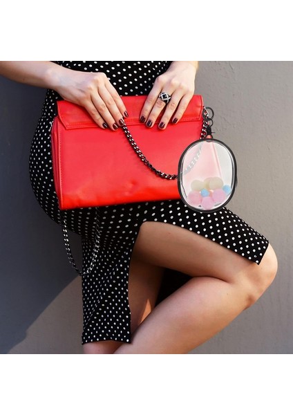 1 Takım Temizle Bebek Vitrin Anahtarlık Pvc Bebek Çantası Takılar Ponponlu Aksiyon Figürü Ekran Çantası Koleksiyon Aksiyon Figürleri Için Taşınabilir Bebek Depolama Organizatör (Yurt Dışından) fiyatları