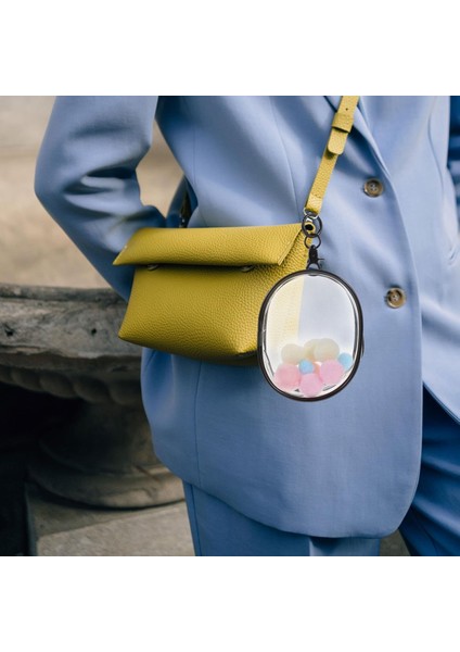 1 Takım Temizle Bebek Vitrin Anahtarlık Pvc Bebek Çantası Takılar Ponponlu Aksiyon Figürü Ekran Çantası Koleksiyon Aksiyon Figürleri Için Taşınabilir Bebek Depolama Organizatör (Yurt Dışından) fırsatları