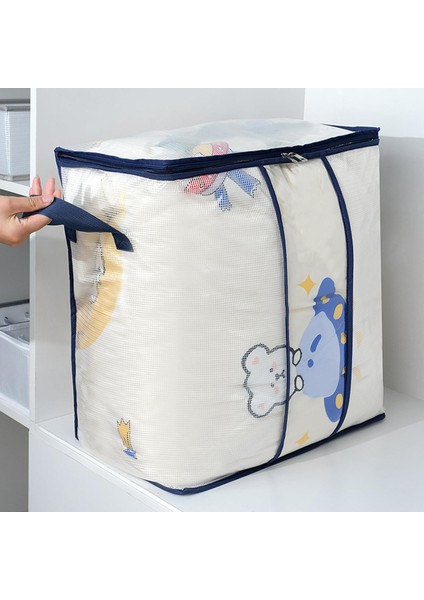 Adet Pvc Şeffaf Fermuarlı Saklama Torbaları Ekstra Büyük Kapasiteli Dolap Yatak Altı Depolama Organizatör Yorgan Yorgan Yatak Giyim Çarşaf Battaniye Için Su Geçirmez Saklama Çantas (Yurt Dışından) modelleri