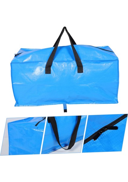 Taşınabilir Saklama Çantası Büyük Saklama Torbaları Büyük Kapasiteli Ağır Hizmet Çantası Tote Çanta Büyük Spor Çantalar Giysi Kabı Seyahat Alışveriş Çantası Pe Hazırlık Ev (Yurt Dışından) fiyatları