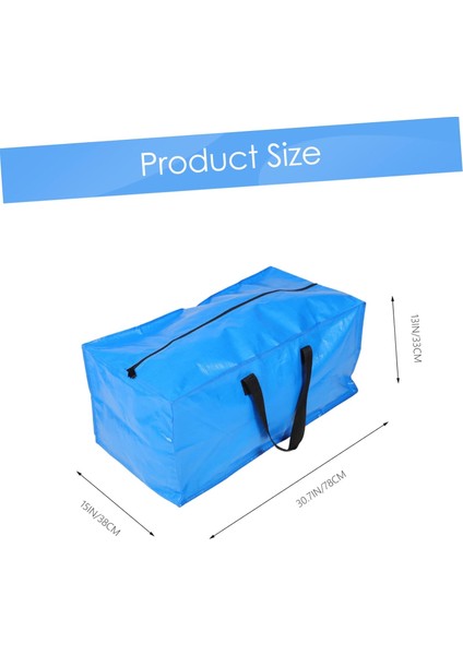 Taşınabilir Saklama Çantası Büyük Saklama Torbaları Büyük Kapasiteli Ağır Hizmet Çantası Tote Çanta Büyük Spor Çantalar Giysi Kabı Seyahat Alışveriş Çantası Pe Hazırlık Ev (Yurt Dışından) fırsatları