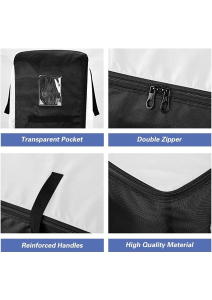 Gainsboro Saklama Çantası, 27,5X19,7X11 In, Malzemelerin Saklanması, Kamp Yapılması, Paketlenmesi ve Taşınması Için Yeniden Kullanılabilir ve Sürdürülebilir Katlanabilir Saklama Ku (Yurt Dışından) fırsatları