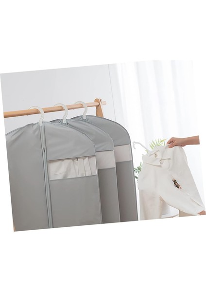 Giysi Toz Kapağı Giysi Örtüsü Çantası Giysi Toz Koruyucuları Ceket Saklama Kapağı Asılı Faraşlar Konserve Rafı Rattan Hayvan Giysileri Toz Torbası Gardırop Fermuarlı Çanta Giysi Ça (Yurt Dışından) modelleri