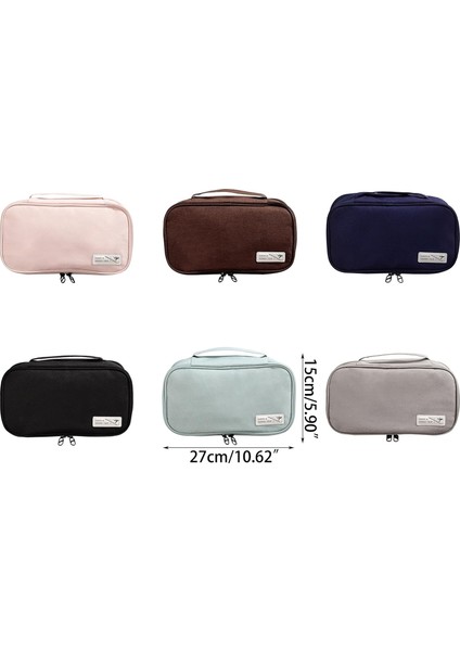 Büyük Kapasiteli Iç Giyim Sütyen Saklama Çantası Su Geçirmez Seyahat Organizatörleri Çok Katmanlı Tuvalet Ambalaj Kutuları Kozmetik Çantası Seyahat Iç Giyim Organizatör (Yurt Dışından) modelleri