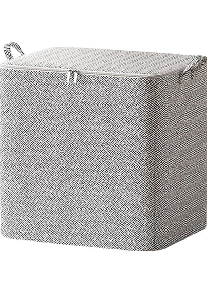 Dokunmamış Fermuarlı Saklama Torbaları Alanı, Katlanabilir Yorgan Saklama Sınıflandırma Kabı, Hareketli Yorgan Saklama Sepeti Seyahat Büyük Kapasiteli Kıyafet Saklama Çantası (L) (Yurt Dışından) fırsatları