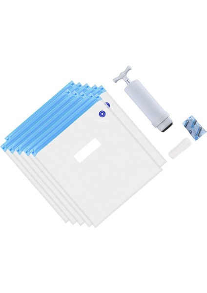 1 Takım Toz Torbası Vakum Sıkıştırma Torbası Vakum Mühürlü Torbalar Seyahat Vakum Torbaları Vakumlu Mühürlü Torba Filament Vakum Torbaları Sarf Malzemesi Torbası Paketleme Torbalar (Yurt Dışından)