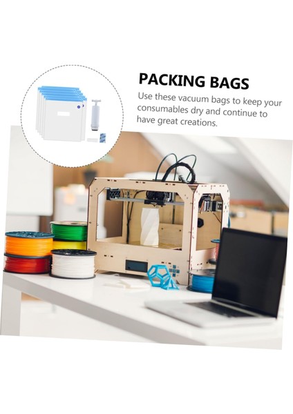 1 Takım Toz Torbası Vakum Sıkıştırma Torbası Vakum Mühürlü Torbalar Seyahat Vakum Torbaları Vakumlu Mühürlü Torba Filament Vakum Torbaları Sarf Malzemesi Torbası Paketleme Torbalar (Yurt Dışından) fırsatları