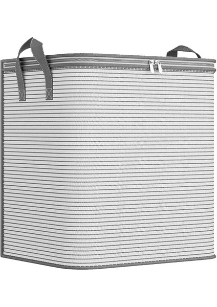 Güçlendirilmiş Saplı Ağır Hizmet Depolama Giysiler Için Ekstra Büyük Saklama Torbaları Yorgan Saklama Çantası Battaniye Fermuarlı Saklama Torbaları Uzay Için Kalınlaştırılmış Çift (Yurt Dışından)