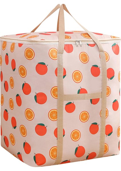 Saklama Elbise Çantaları Büyük Yorgan Saklama Büyük Battaniye Organizatör Sağlam Fermuarlı ve Battaniye Yorgan Yorgan Oturma Odası Yatak Takımı Için Takviyeli Kulplu Katlanabilir K (Yurt Dışından)