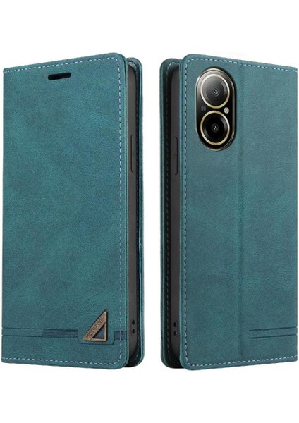 Realme C67 4g Iki Kart Yuvaları Kickstand Premium Deri Için Flip Case (Yurt Dışından) modelleri