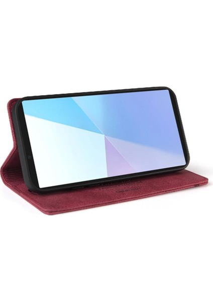 Sony Xperia 10 Vı Premium Deri Premium Deri Iki Için Flip Case (Yurt Dışından) modelleri