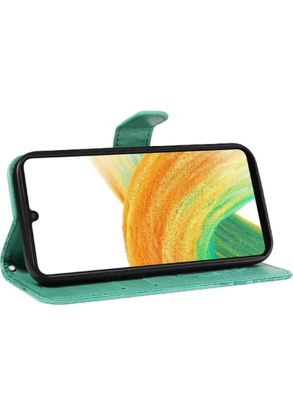 Kredi Kartı Yuvası Ayrılabilir El ile Samsung Galaxy A73 5g Için Flip Case (Yurt Dışından) modelleri
