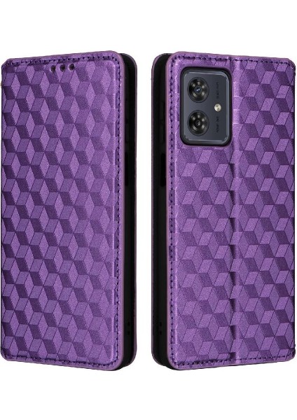 Motorola Moto G54 5g Pu Deri Kart Yuvaları Tutucu Manyetik 3D (Yurt Dışından) modelleri