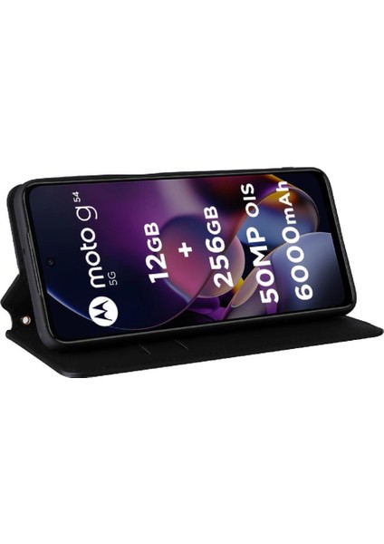 Motorola Moto G54 5g Pu Deri Kart Yuvaları Tutucu Manyetik 3D (Yurt Dışından) fırsatları