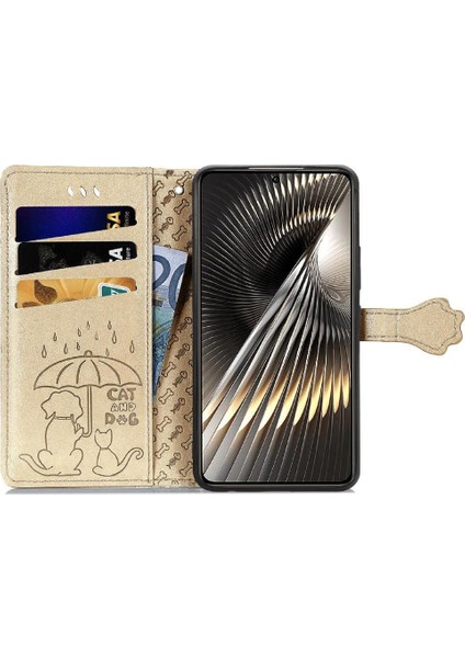 Xiaomi Poco F6 Darbeye Karikatür Hayvanlar Için Flip Case Kapak Kısa (Yurt Dışından) fiyatları
