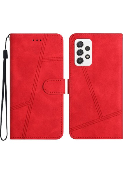 Samsung Galaxy Için Flip Case A52S 5g Cüzdan Pu Deri Kart Yuvaları Tutucu (Yurt Dışından)