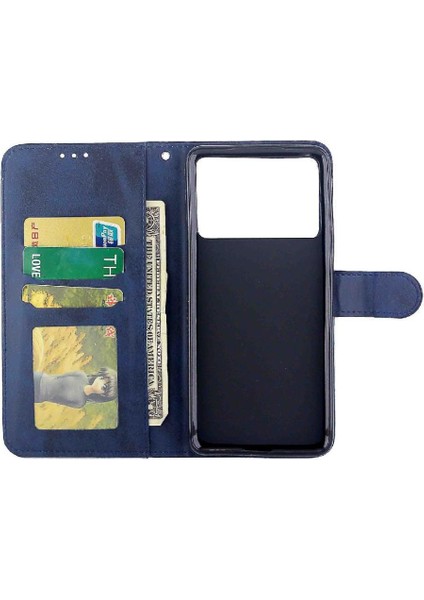 Xiaomi Poco X6 Pro Için Filp Durumda Tam Koruma Kartı Tutucu Kickstand Pu (Yurt Dışından) fiyatları