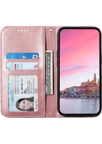Xiaomi 14 Için Flip Case Ultra El Kayışı Eşkenar Dörtgen Şekli Standı Günlük Kullanım (Yurt Dışından)