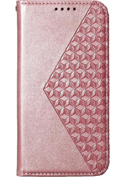 Xiaomi 14 Için Flip Case Ultra El Kayışı Eşkenar Dörtgen Şekli Standı Günlük Kullanım (Yurt Dışından)