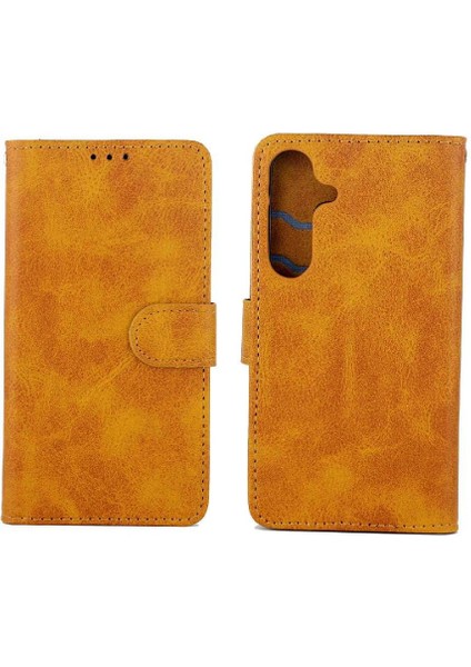 Samsung Galaxy S24 Için Filp Durumda Tam Koruma Kartı Tutucu Kickstand Pu (Yurt Dışından)