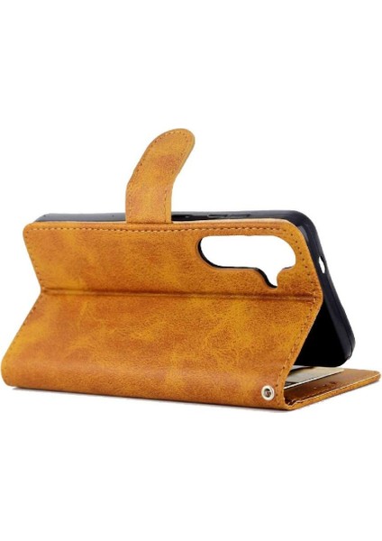 Samsung Galaxy S24 Için Filp Durumda Tam Koruma Kartı Tutucu Kickstand Pu (Yurt Dışından) modelleri