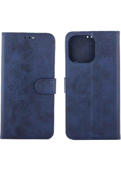 IPhone 14 Için Filp Durumda Pro Max Kart Tutucu Tam Koruma Manyetik Pu (Yurt Dışından)