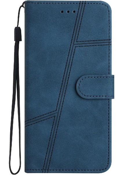 Samsung Galaxy A40 Için Flip Case Kart Yuvaları Tutucu Manyetik Kapak Folio Pu (Yurt Dışından)